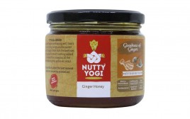 Nutty Yogi Ginger Honey   Glass Jar  400 grams